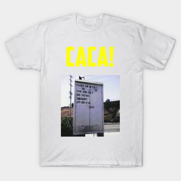 CACA! Utility Box T-Shirt by miz44